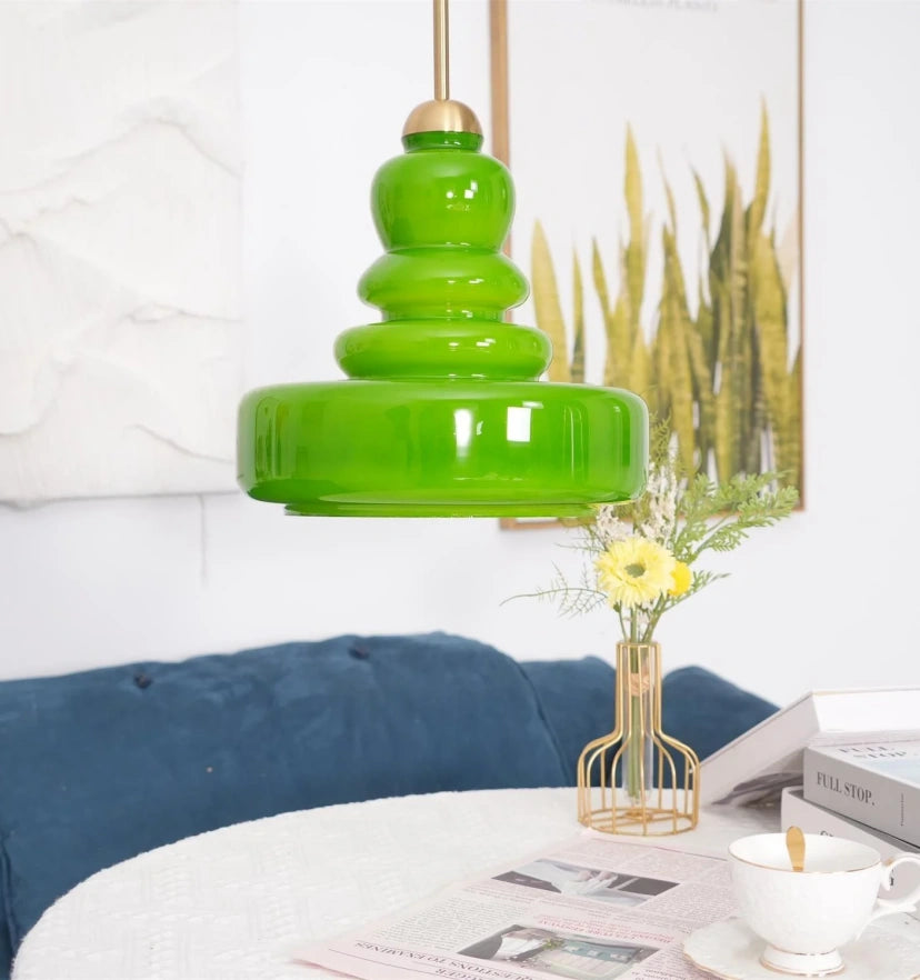 Schoolhouse Glass Pendant Light - Yiarolight