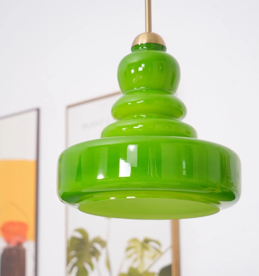 Schoolhouse Glass Pendant Light - Yiarolight