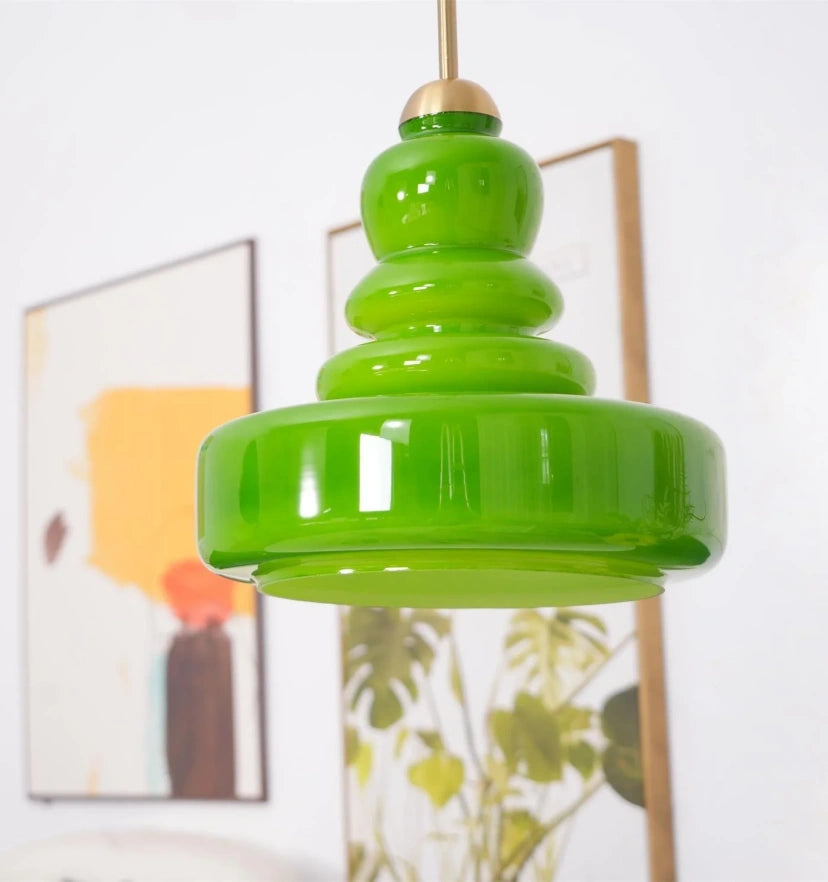Schoolhouse Glass Pendant Light - Yiarolight