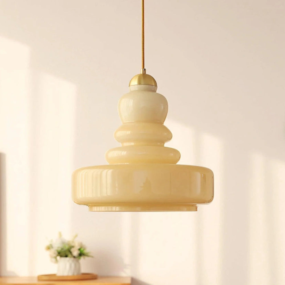 Schoolhouse Glass Pendant Light - Yiarolight