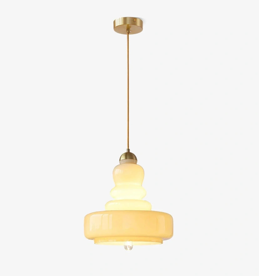 Schoolhouse Glass Pendant Light - Yiarolight