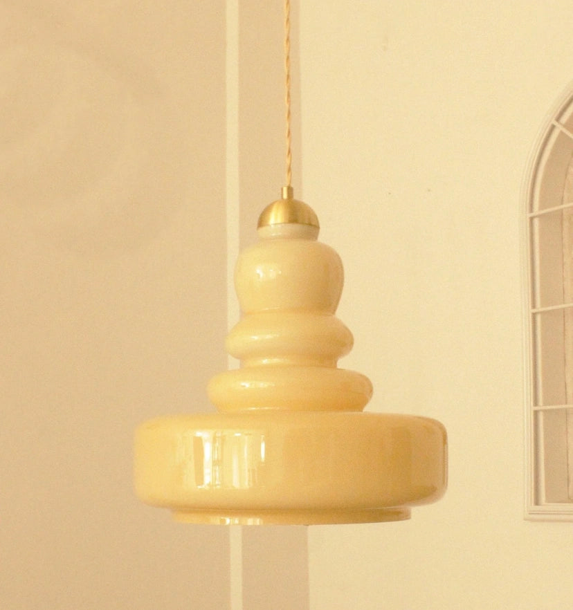 Schoolhouse Glass Pendant Light - Yiarolight