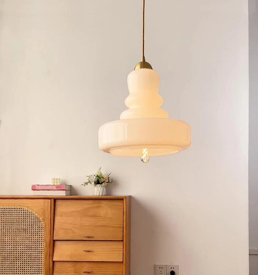 Schoolhouse Glass Pendant Light - Yiarolight
