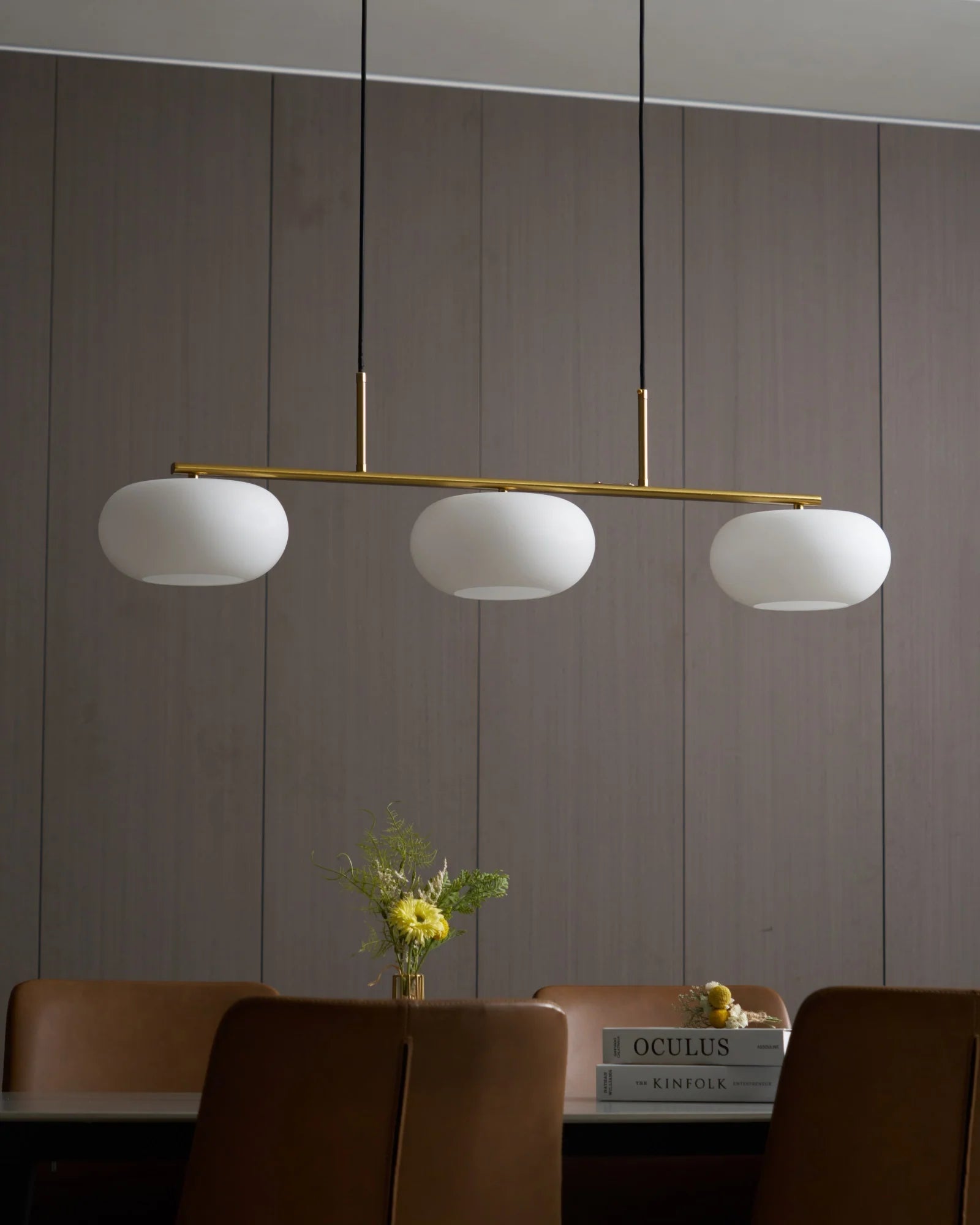 Sculptural Pendant Light