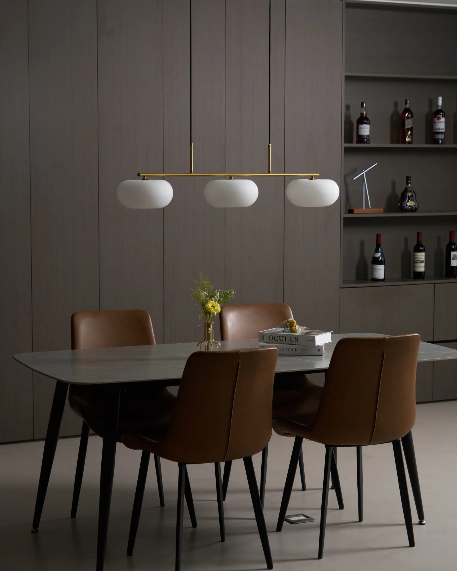 Sculptural Pendant Light