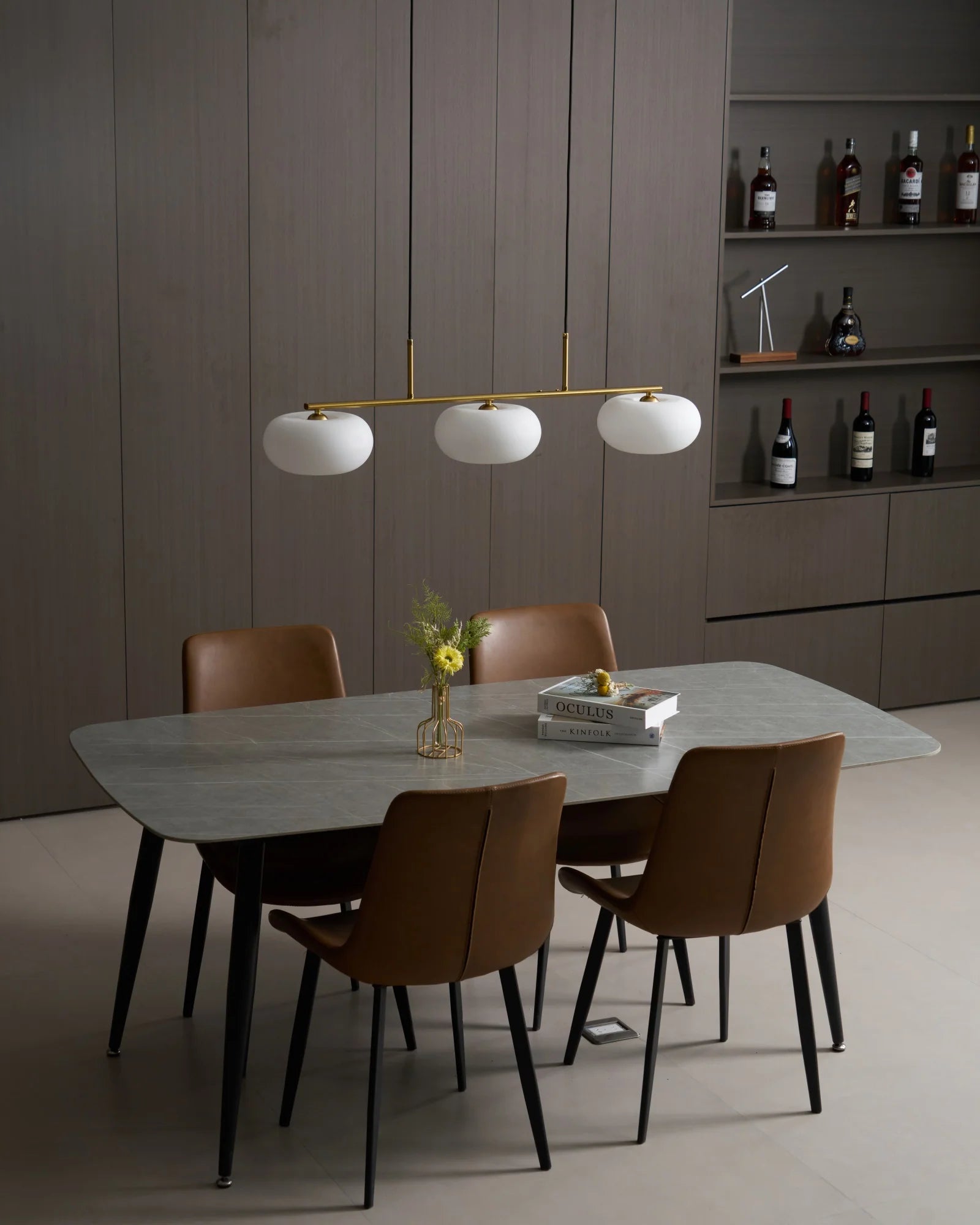 Sculptural Pendant Light