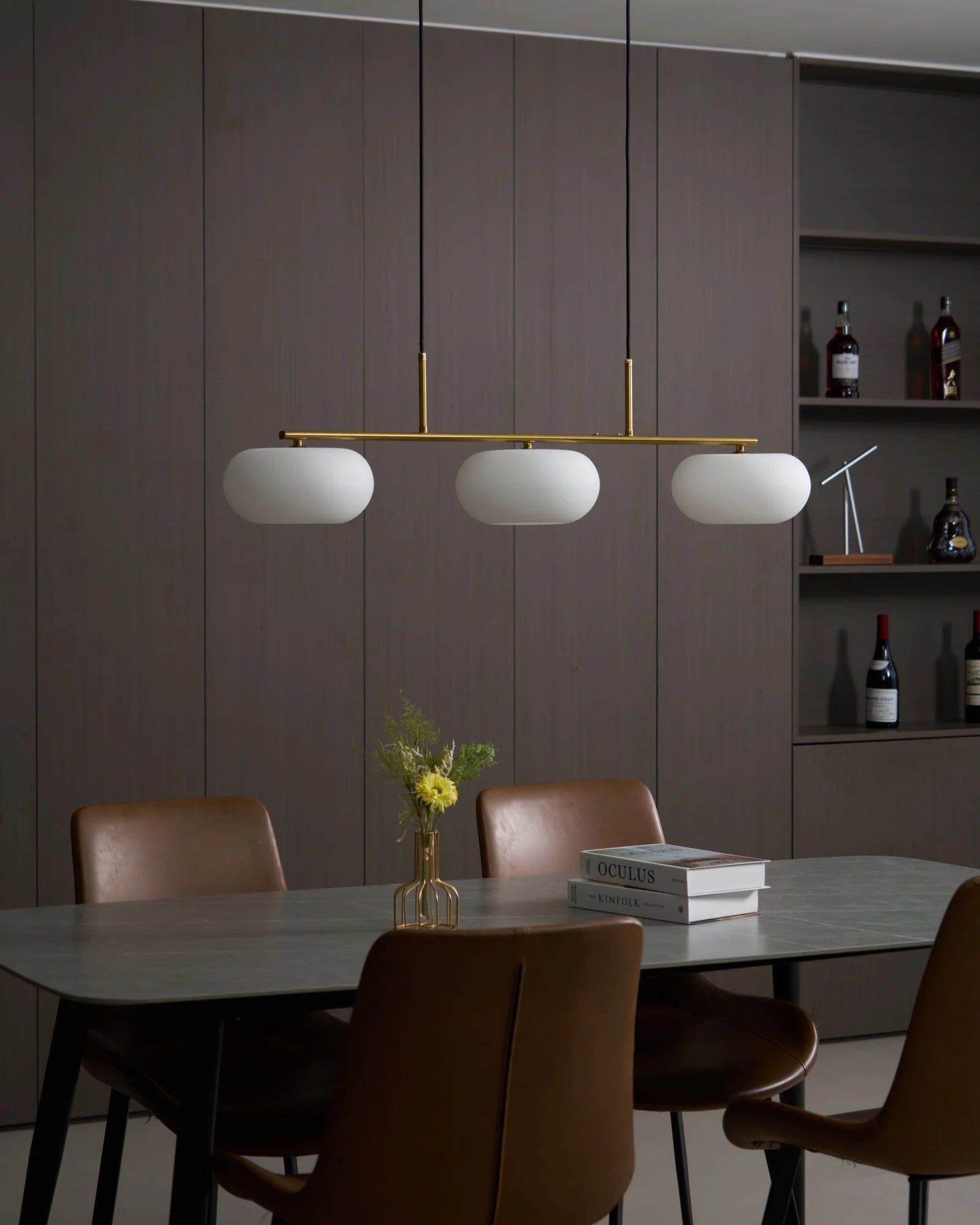 Sculptural Pendant Light