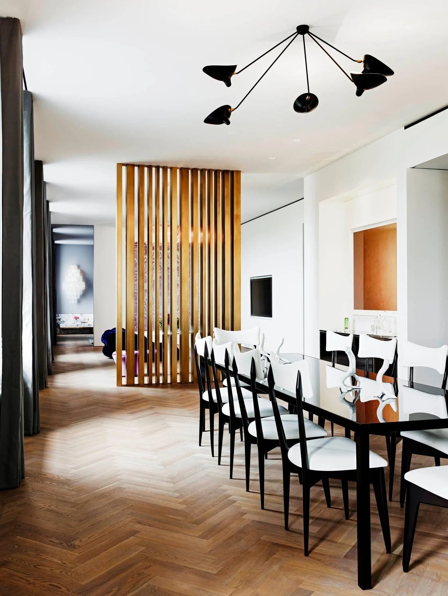 Serge Mouille Ceiling Lamp B - Yiarolight