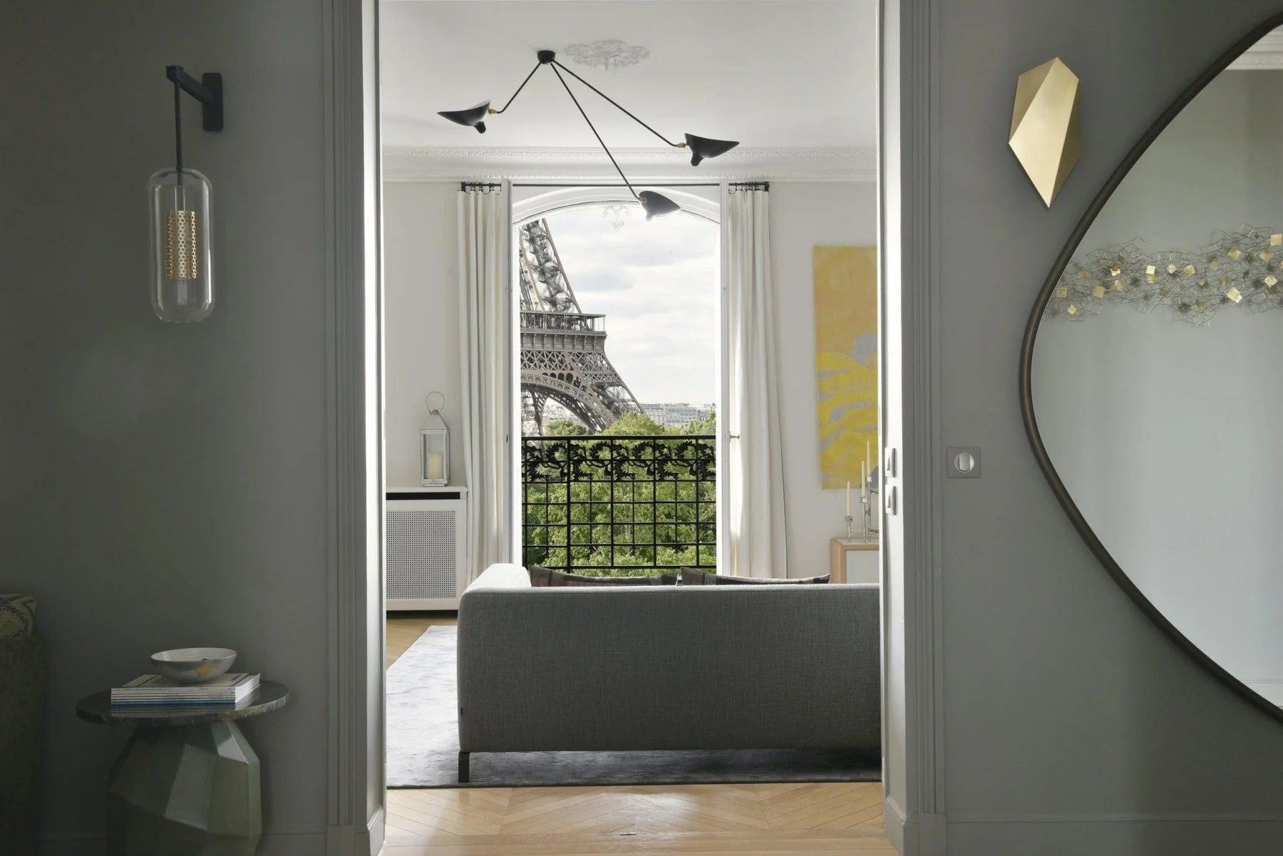 Serge Mouille Ceiling Lamp B - Yiarolight