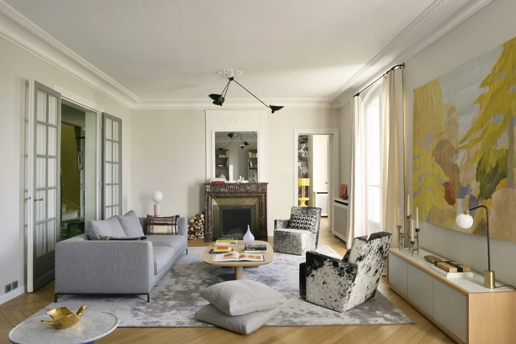 Serge Mouille Ceiling Lamp B - Yiarolight