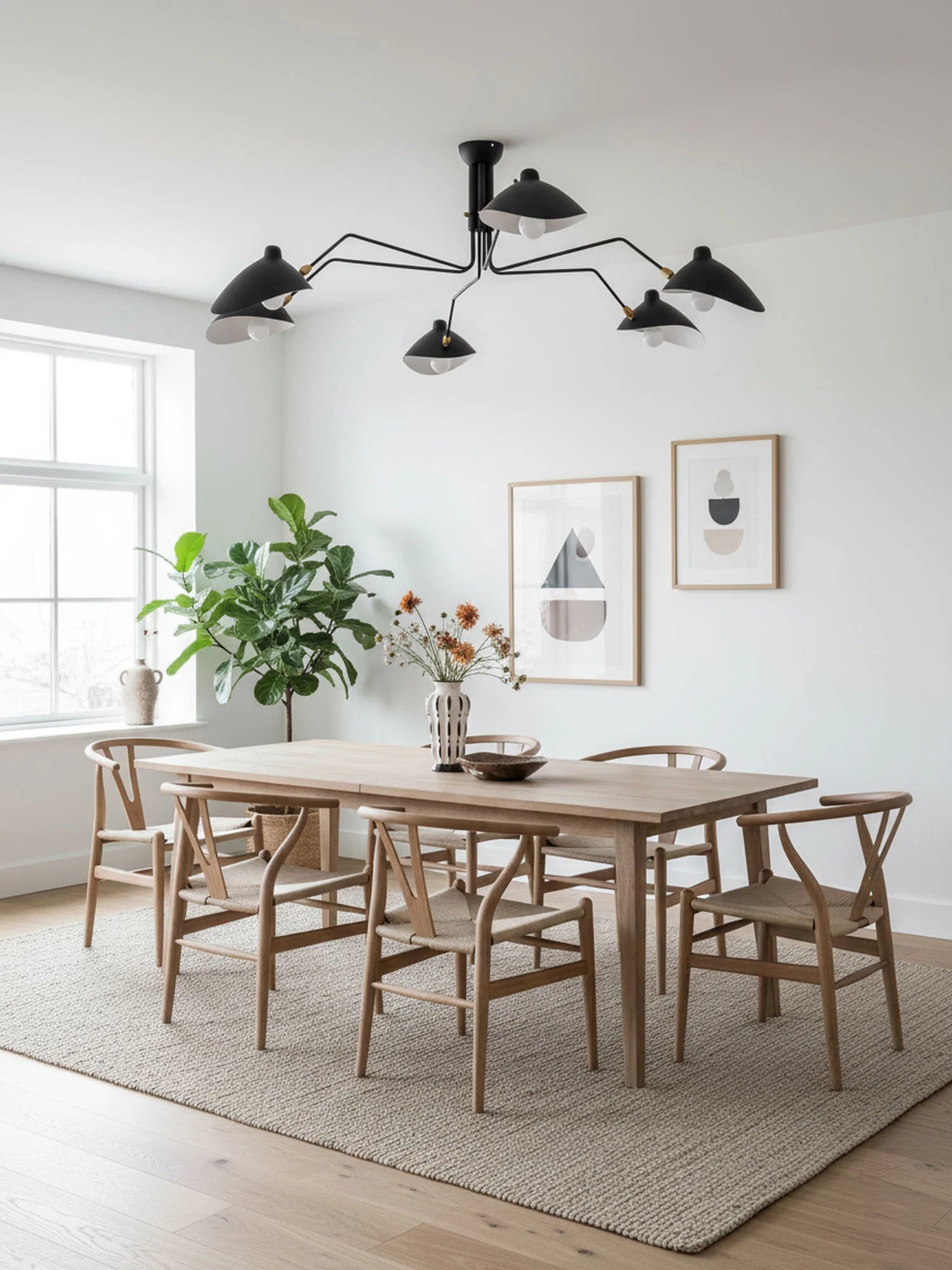 Serge Mouille Ceiling Light A  - Yiarolight