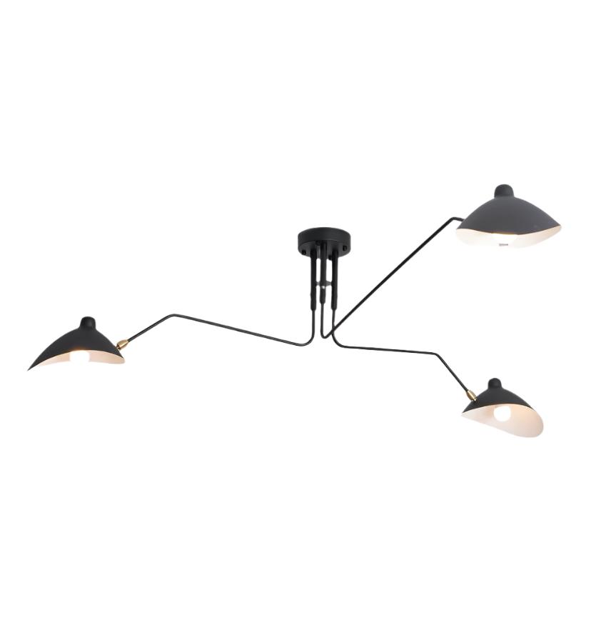 Serge Mouille Ceiling Light - Yiarolight