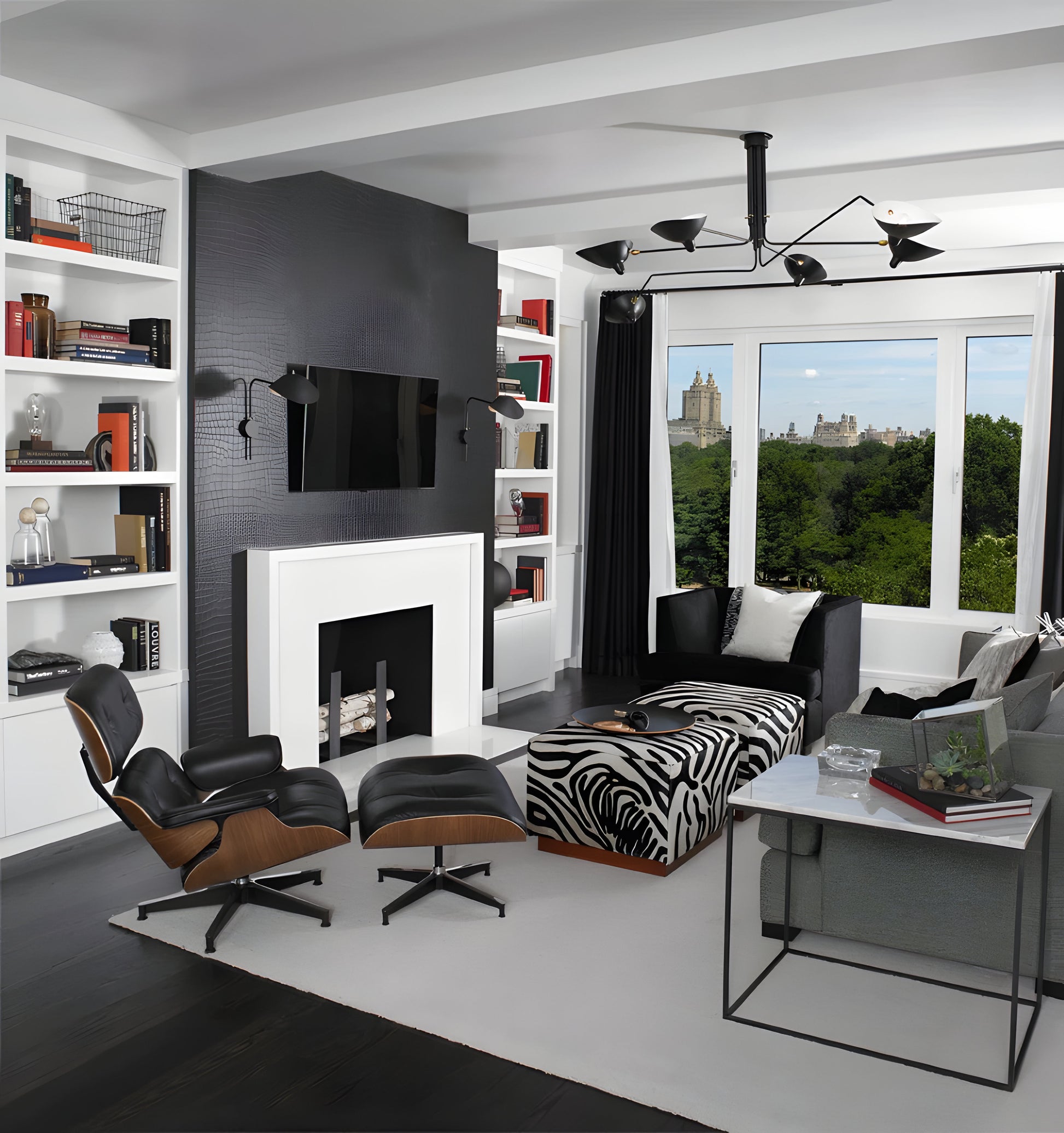 Serge Mouille Ceiling Light - Yiarolight