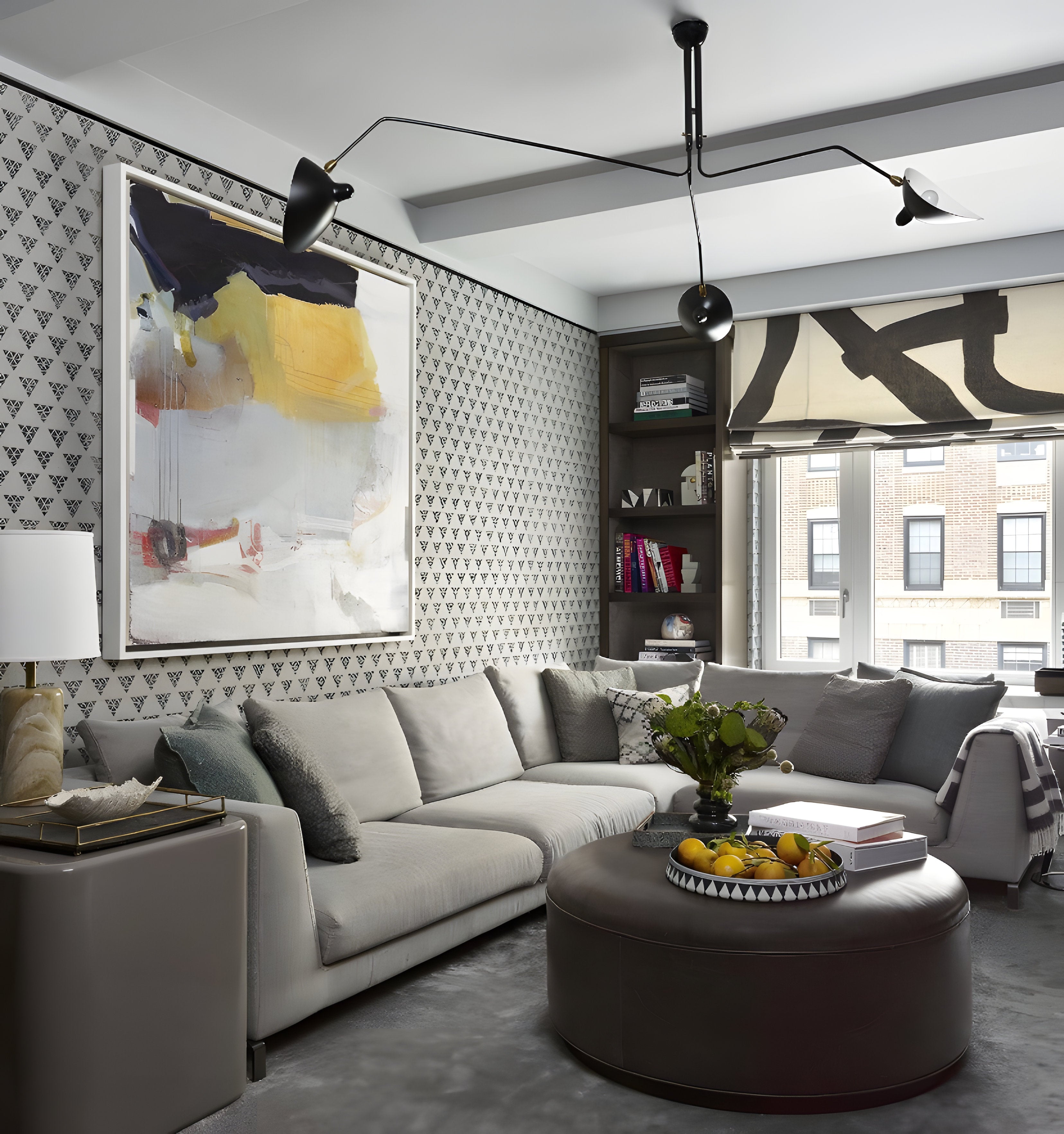 Serge Mouille Ceiling Light - Yiarolight
