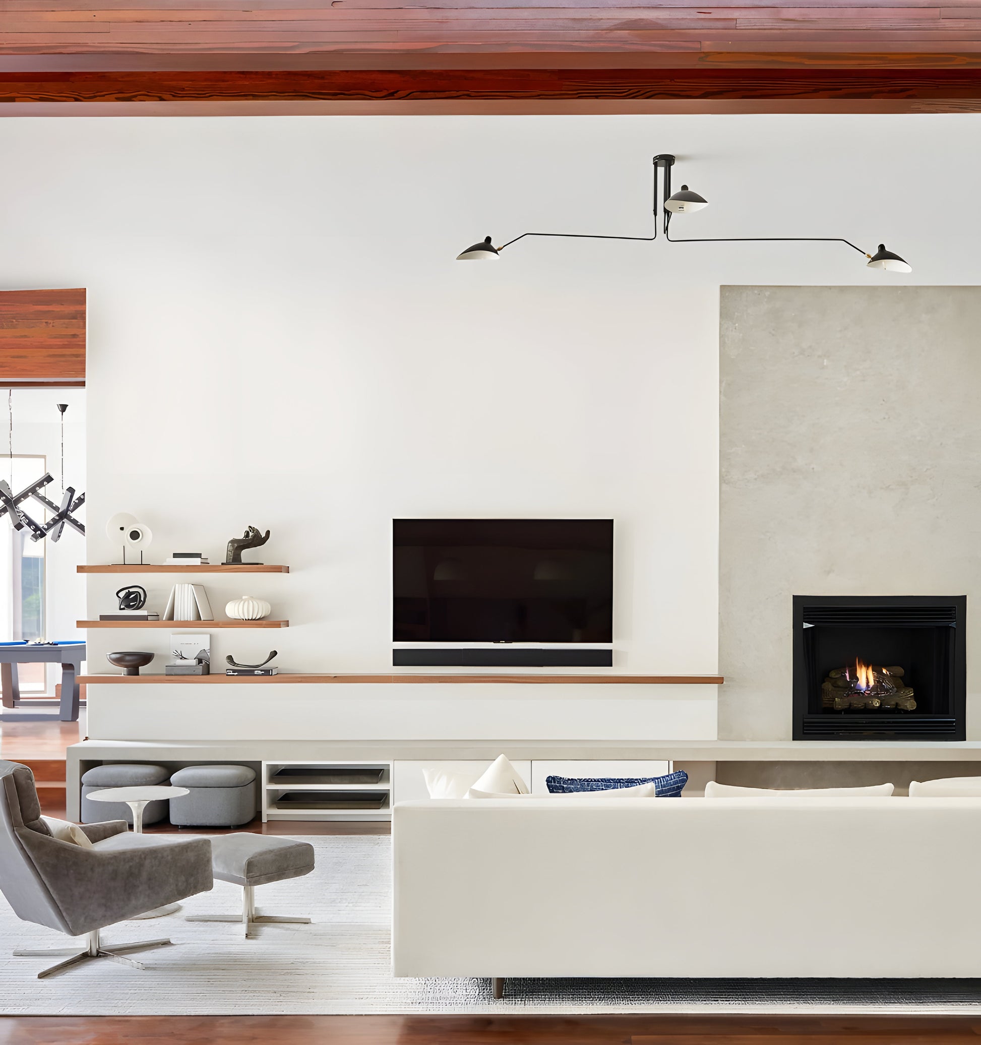Serge Mouille Ceiling Light - Yiarolight