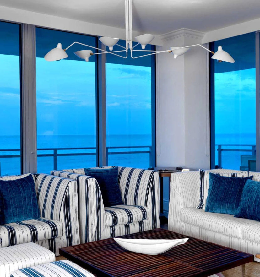 Serge Mouille Ceiling Light - Yiarolight