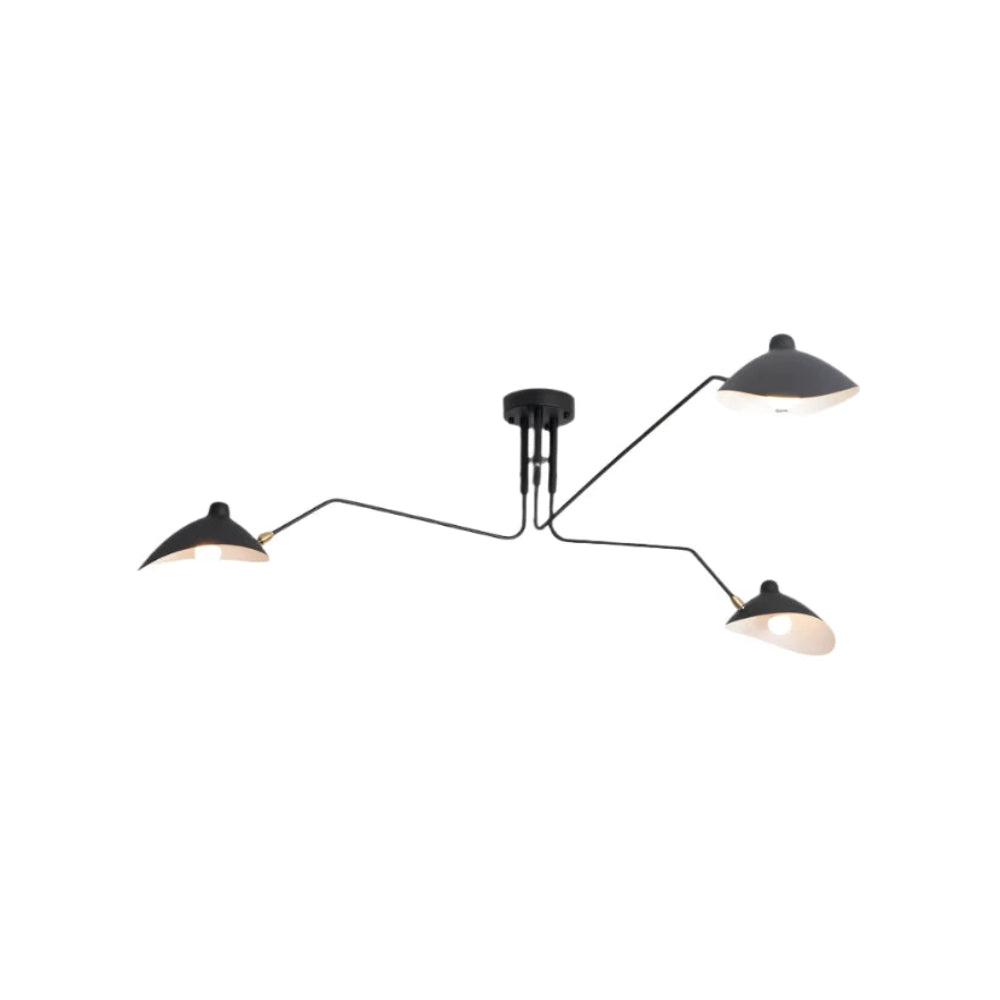 Serge Mouille Ceiling Light - Yiarolight