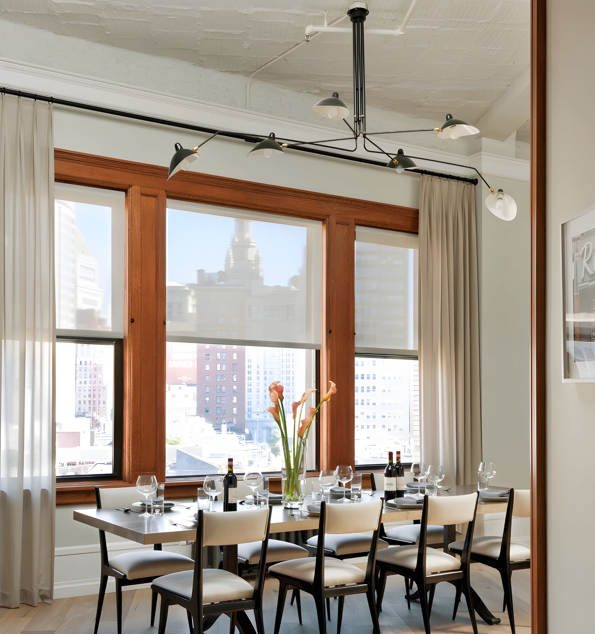 Serge Mouille Ceiling Light - Yiarolight