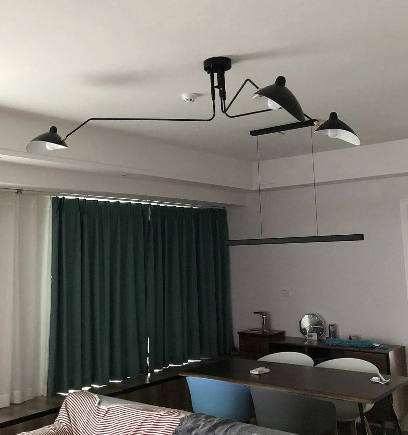 Serge Mouille Ceiling Light - Yiarolight