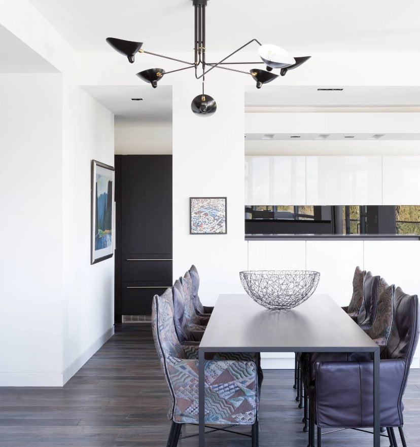 Serge Mouille Ceiling Light - Yiarolight