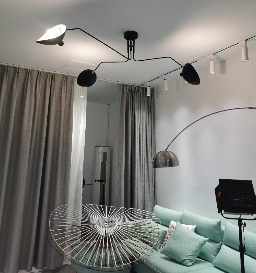 Serge Mouille Ceiling Light - Yiarolight