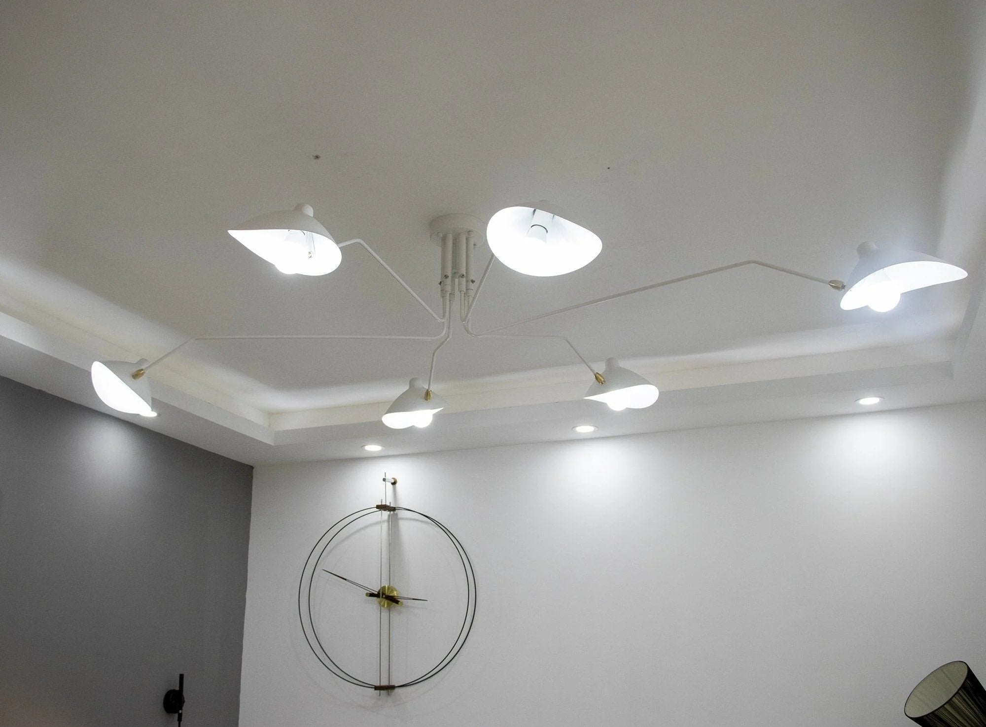 Serge Mouille Ceiling Light - Yiarolight