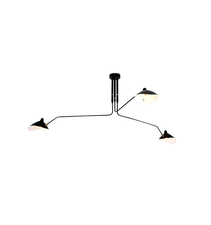 Serge Mouille Ceiling Light - Yiarolight