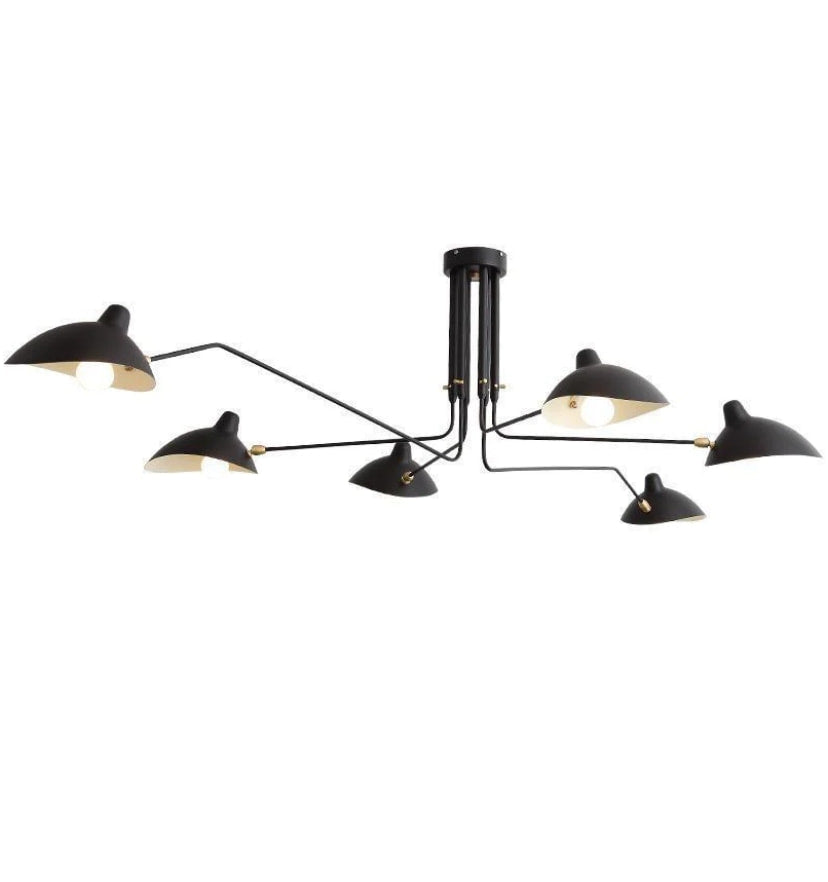 Serge Mouille Ceiling Light - Yiarolight