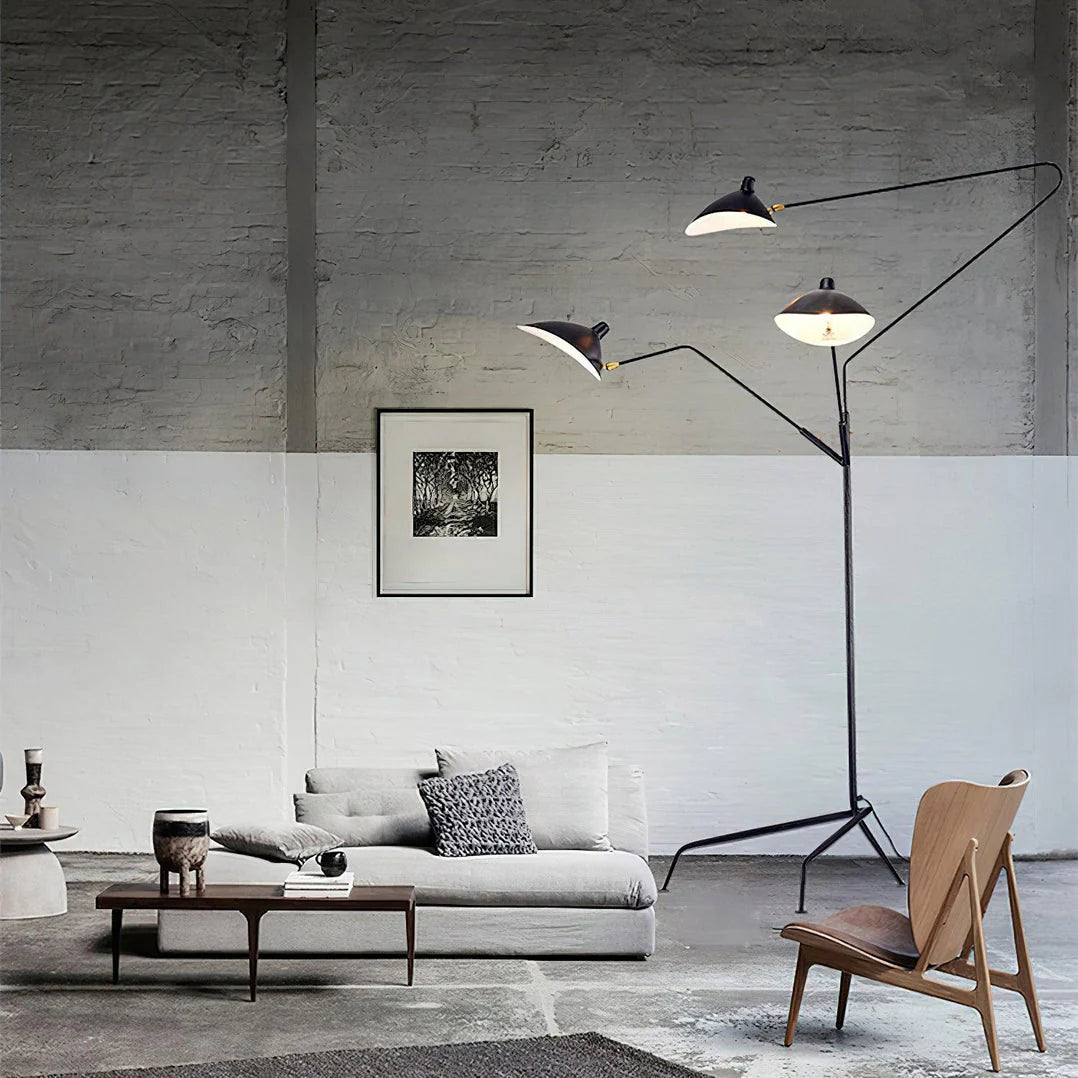 Serge Mouille Floor Lamp - Yiarolight