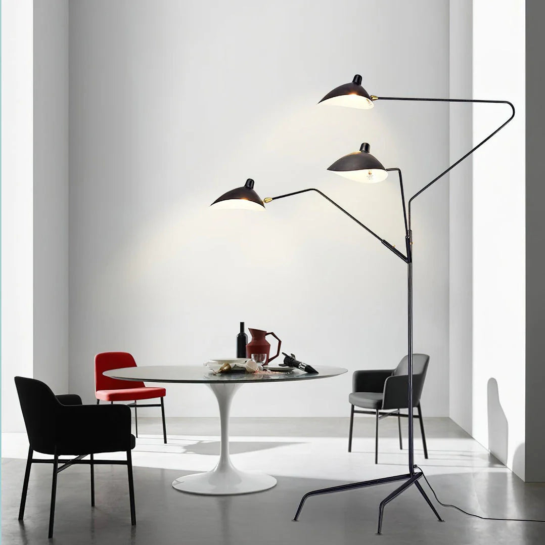 Serge Mouille Floor Lamp - Yiarolight
