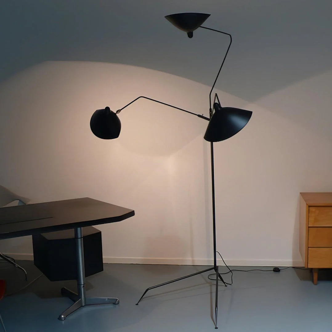 Serge Mouille Floor Lamp - Yiarolight