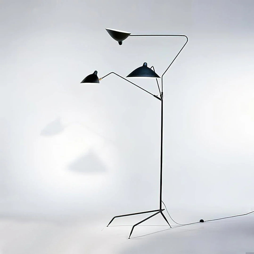 Serge Mouille Floor Lamp - Yiarolight