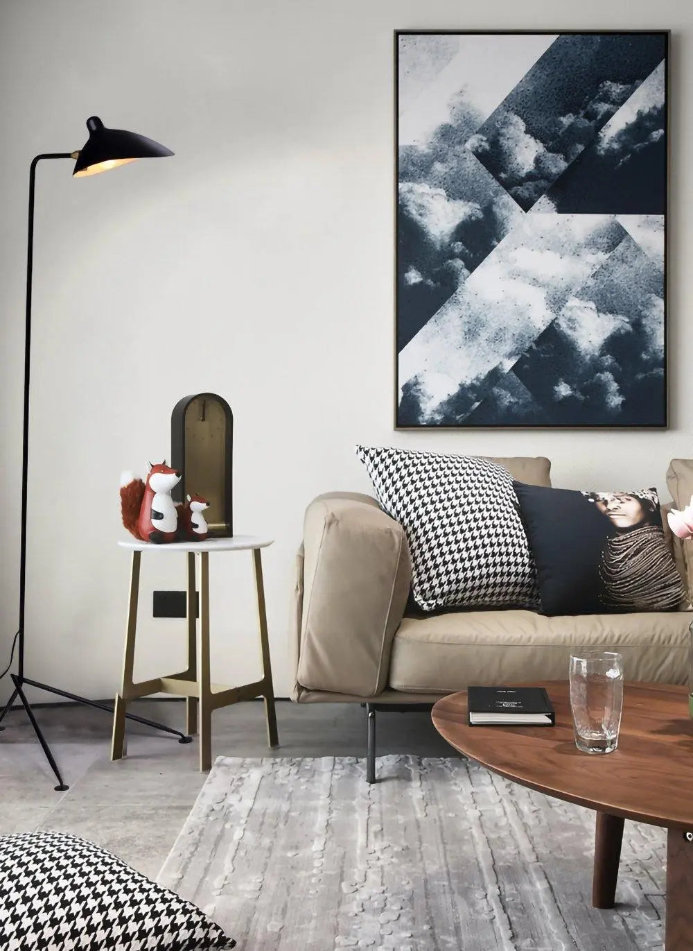 Serge Mouille Floor Lamp - Yiarolight