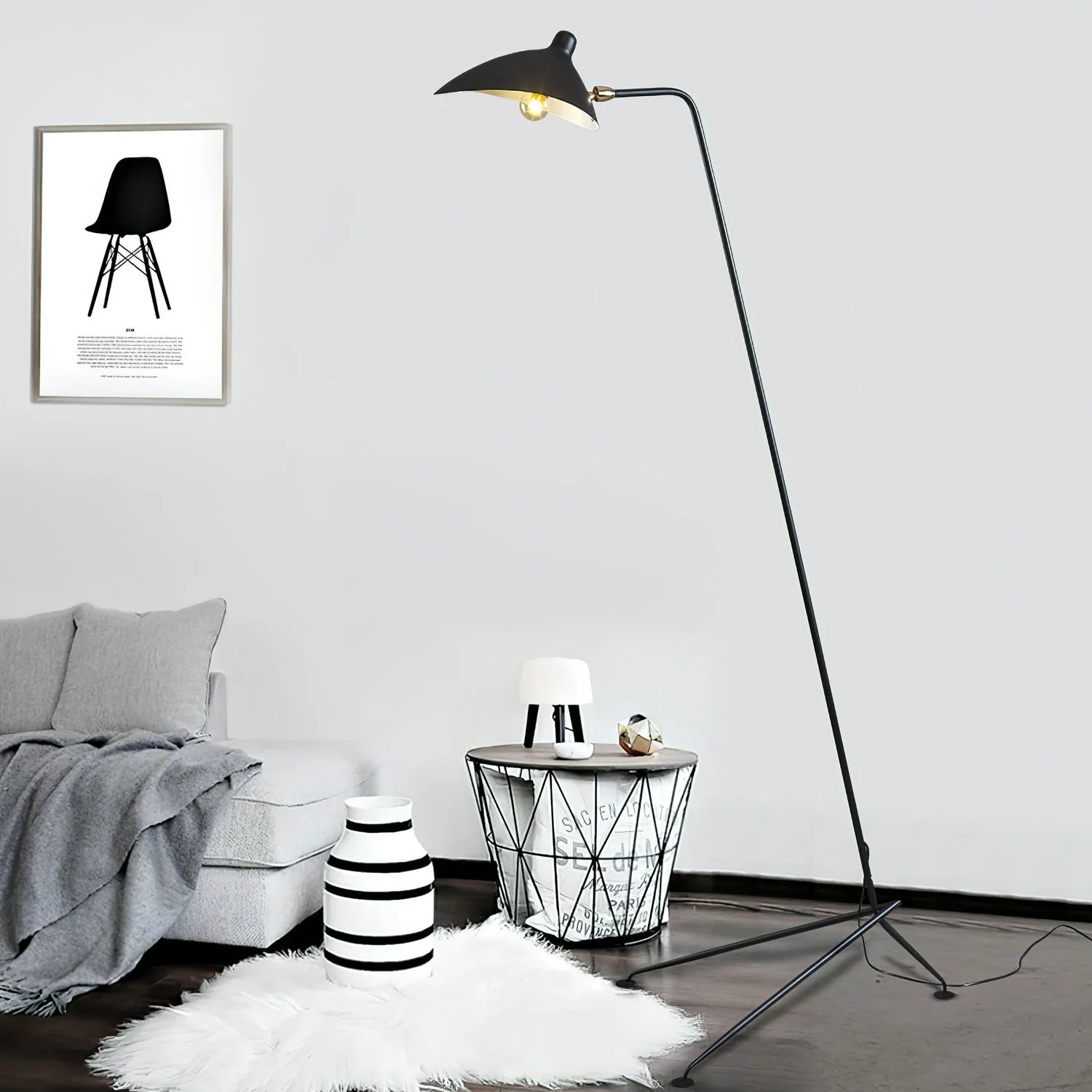 Serge Mouille Floor Lamp - Yiarolight