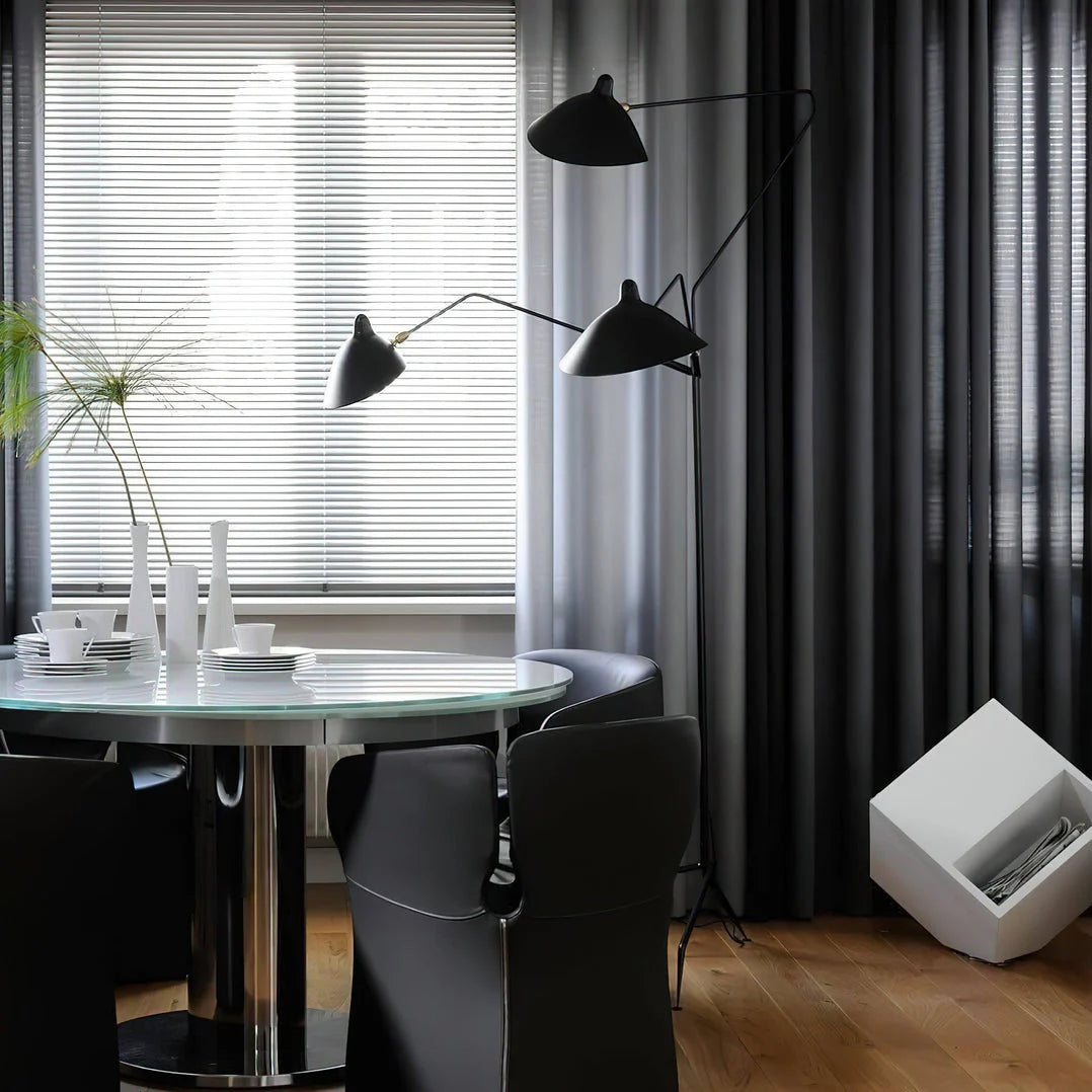 Serge Mouille Floor Lamp - Yiarolight