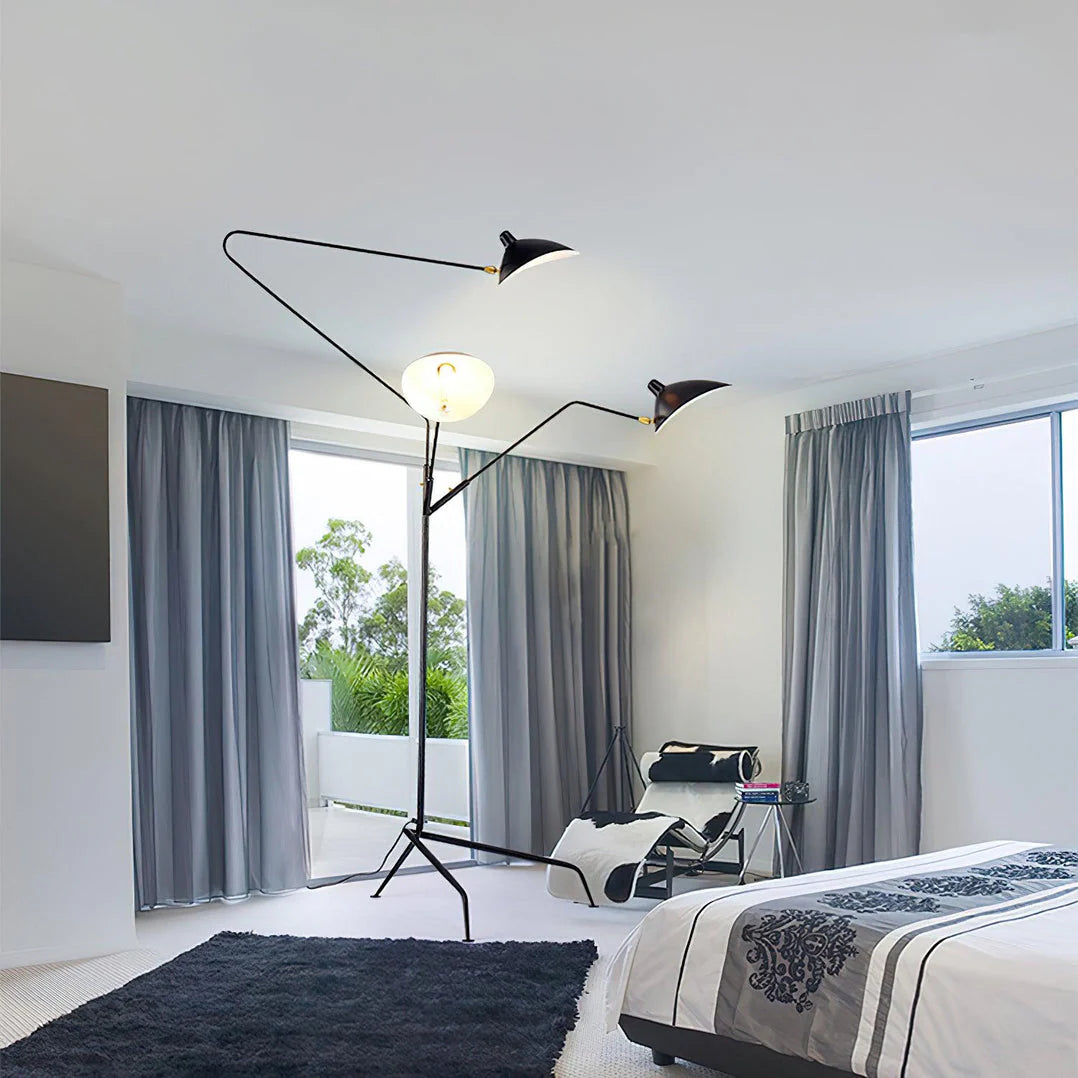 Serge Mouille Floor Lamp - Yiarolight