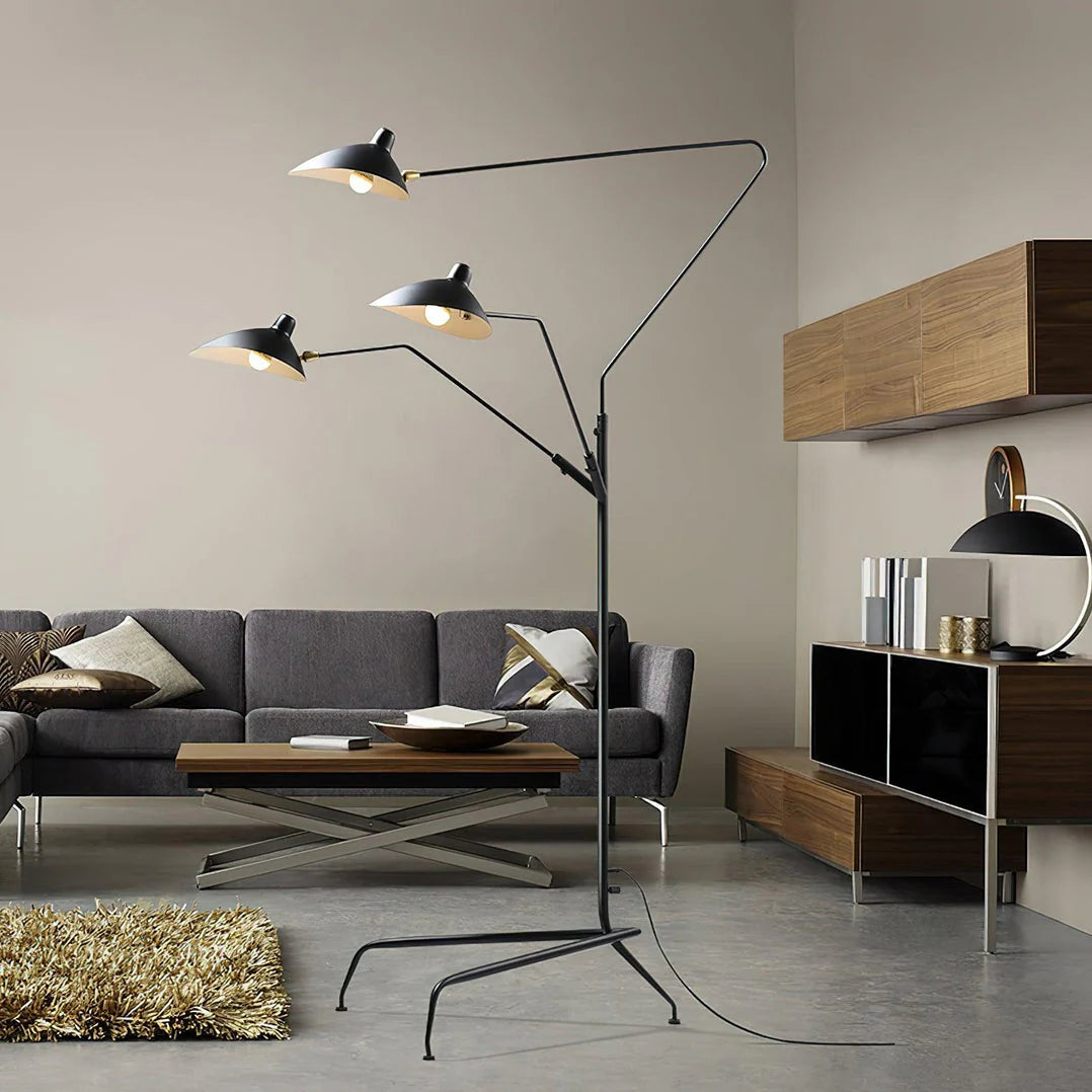 Serge Mouille Floor Lamp - Yiarolight