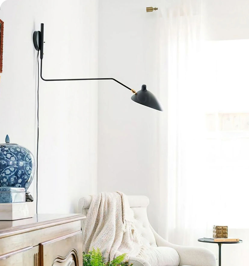 Serge Mouille Wall Lamp - Yiarolight
