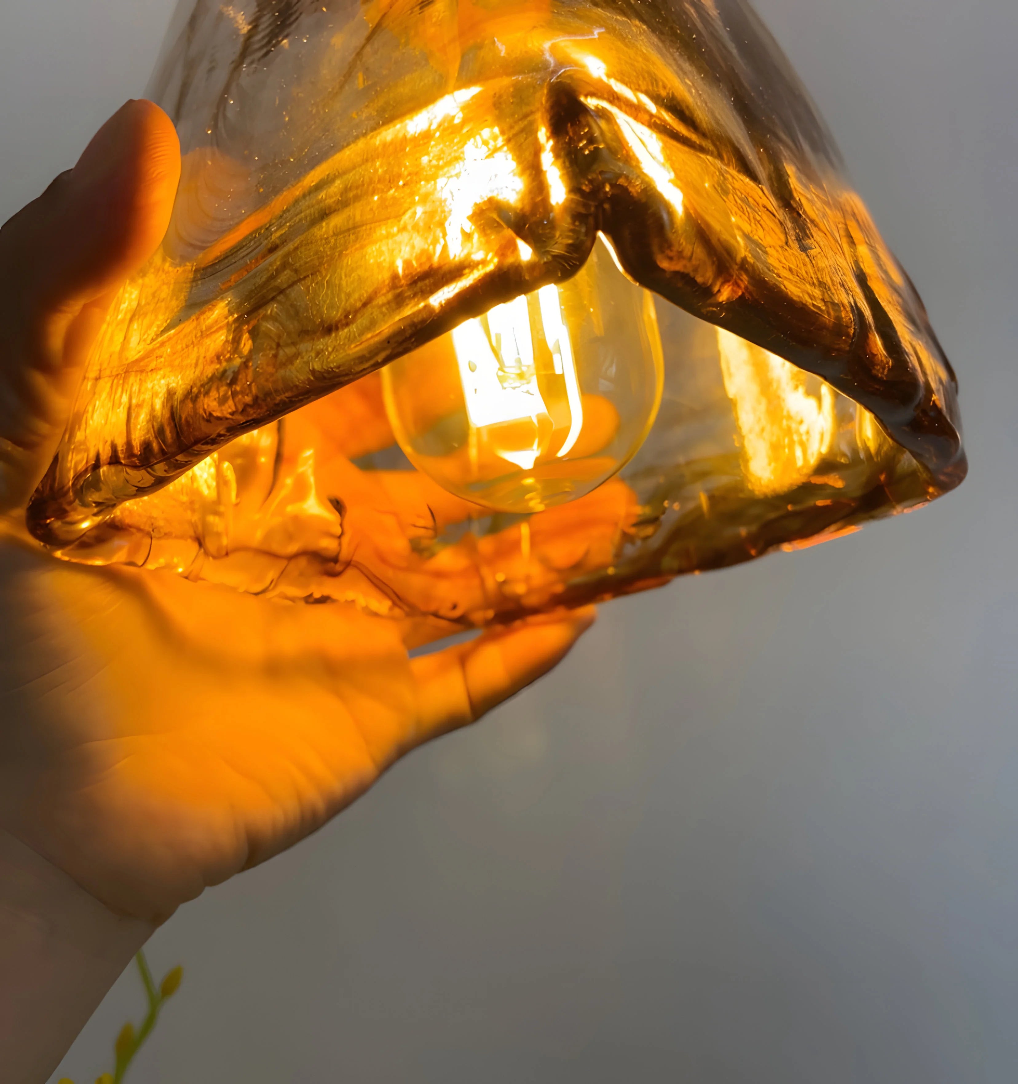 Sergia Glass Pendant Light - Auraolight