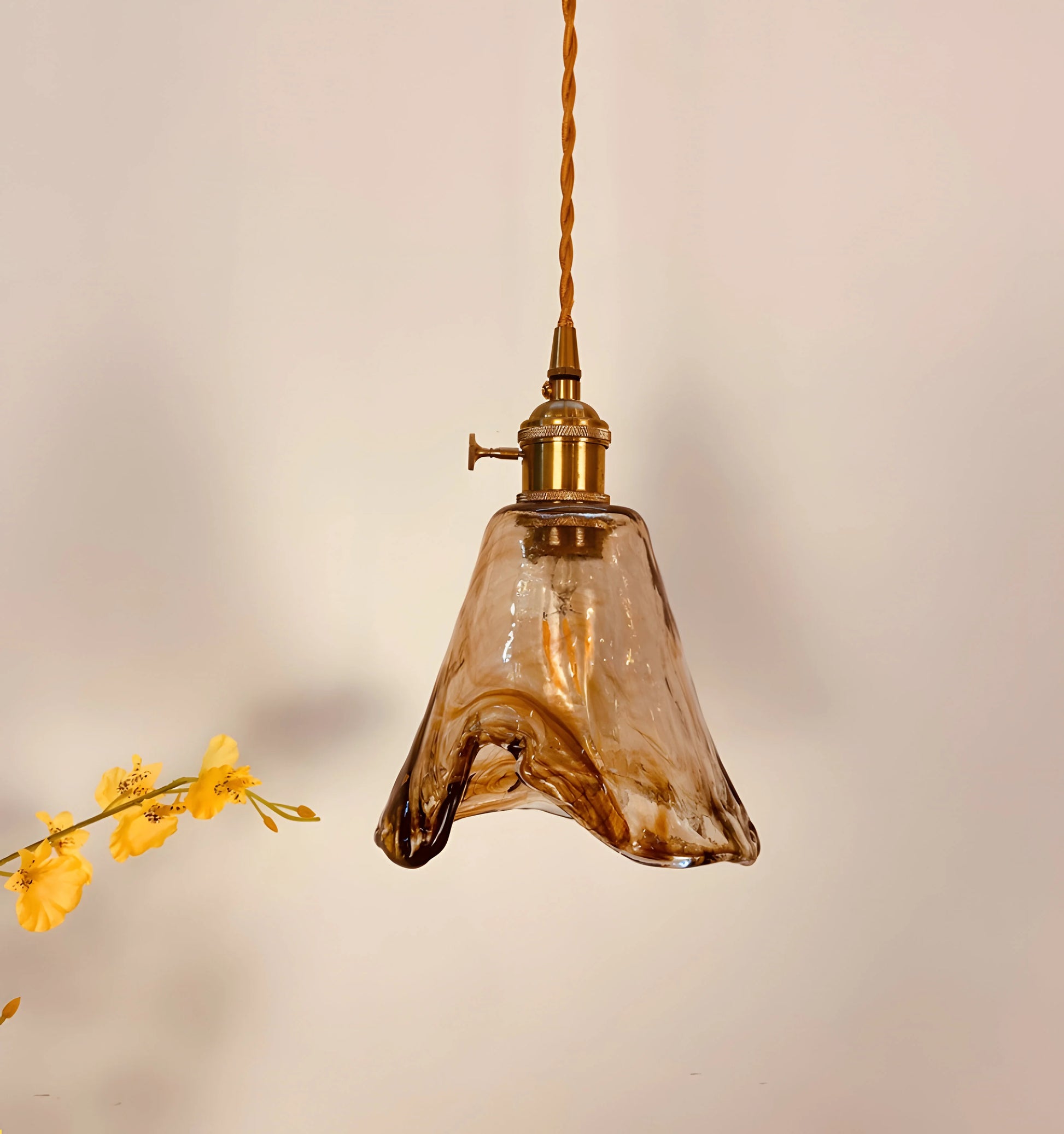 Sergia Glass Pendant Light - Auraolight