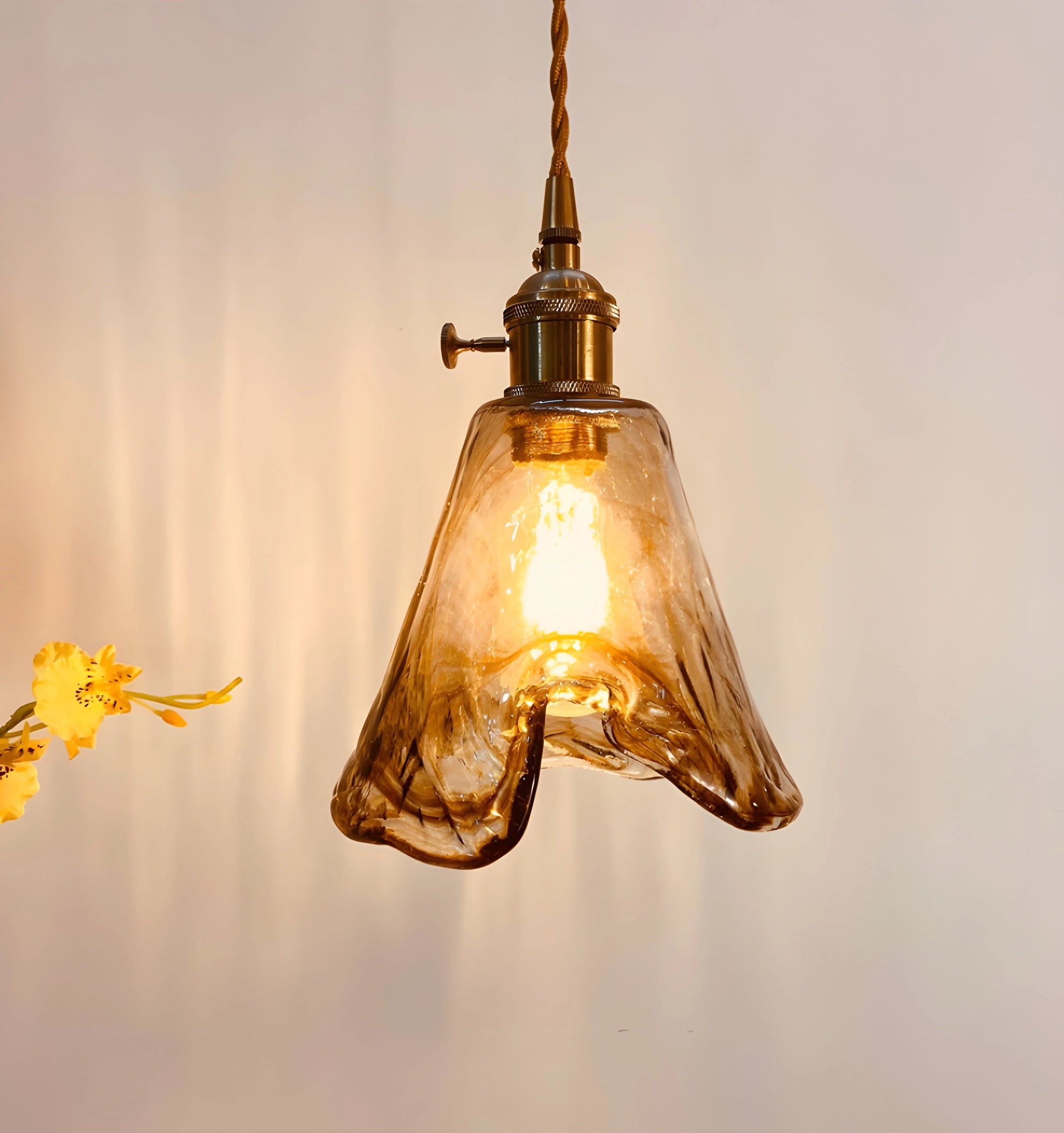 Sergia Glass Pendant Light - Auraolight