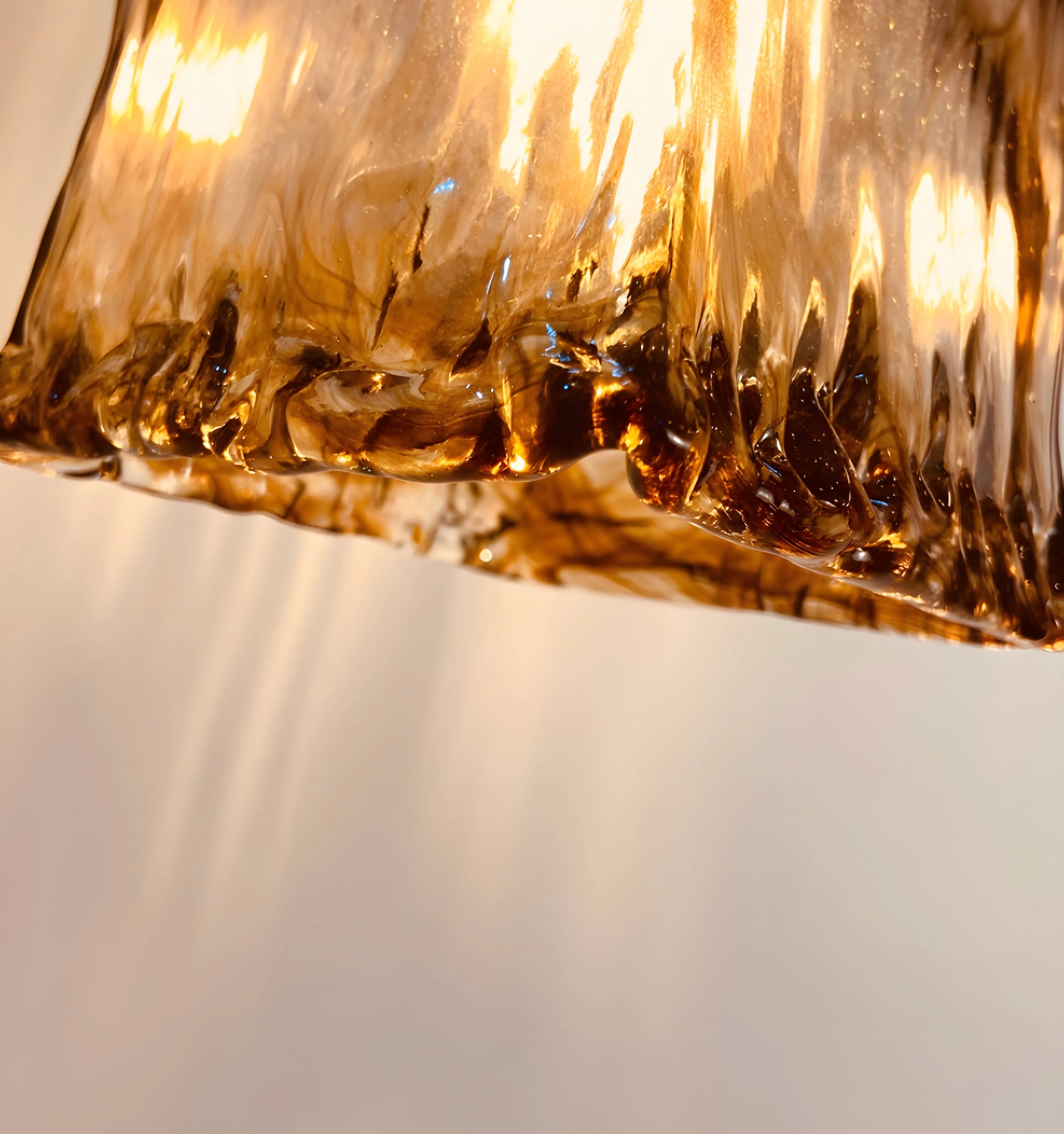 Sergia Glass Pendant Light - Auraolight