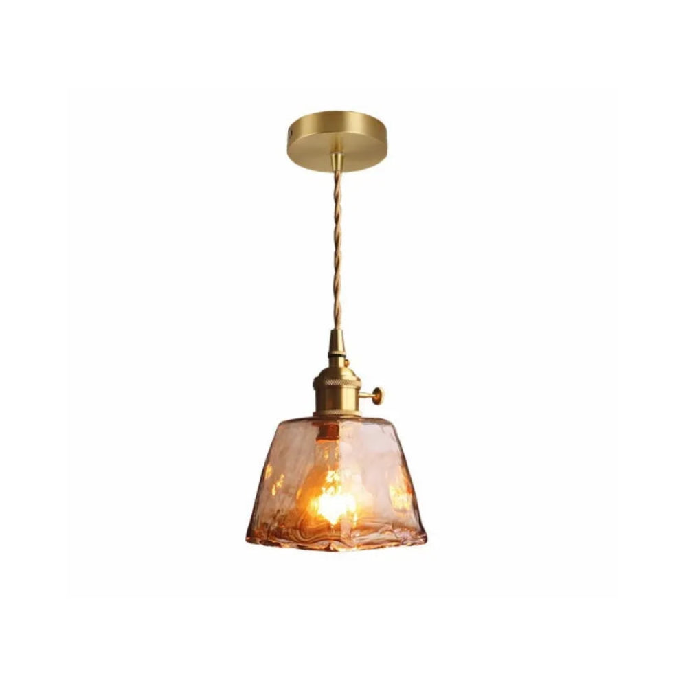 Sergia Glass Pendant Light - Auraolight