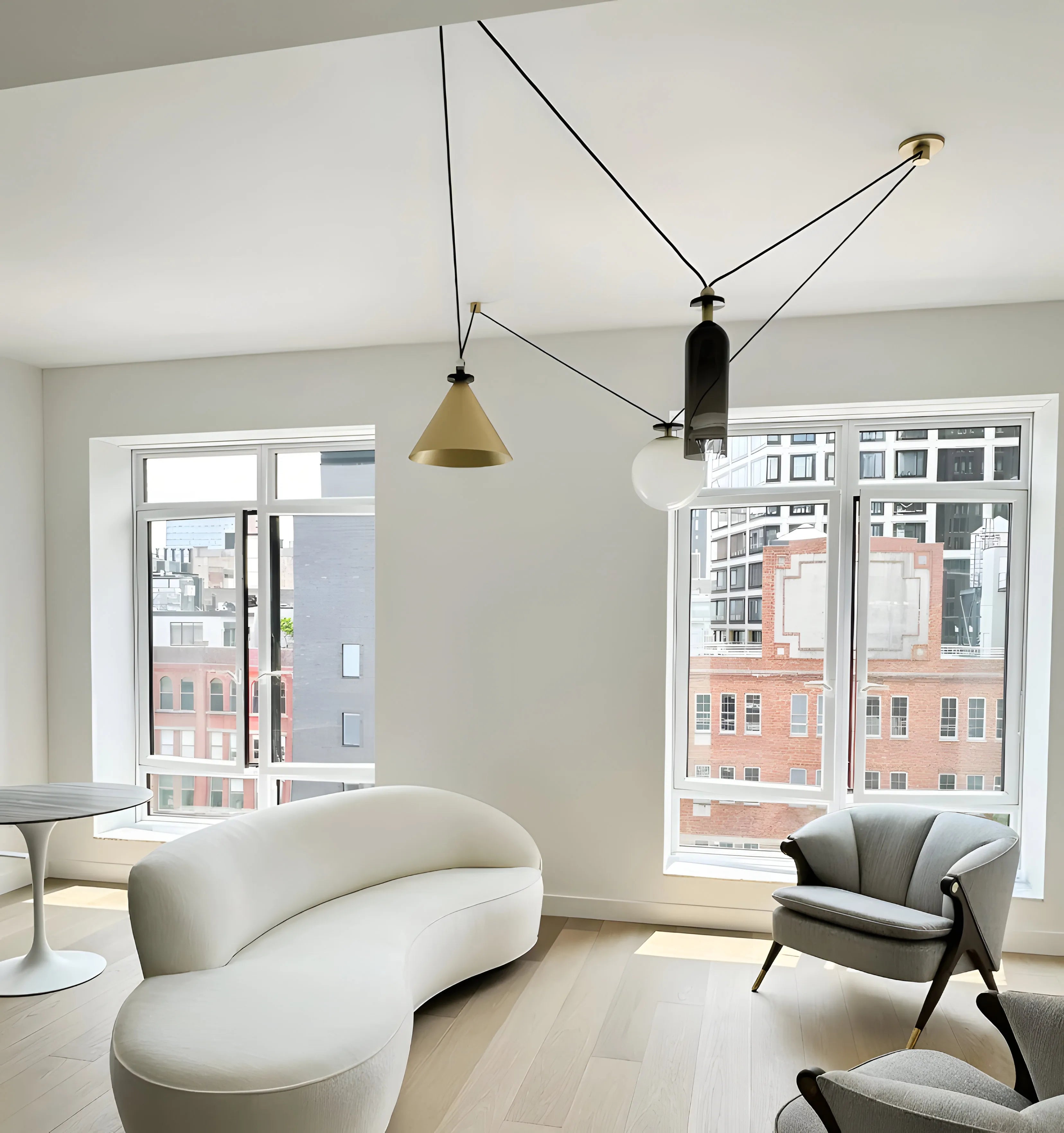 Geometric Shape Art Modern Chandelier - Yiarolight