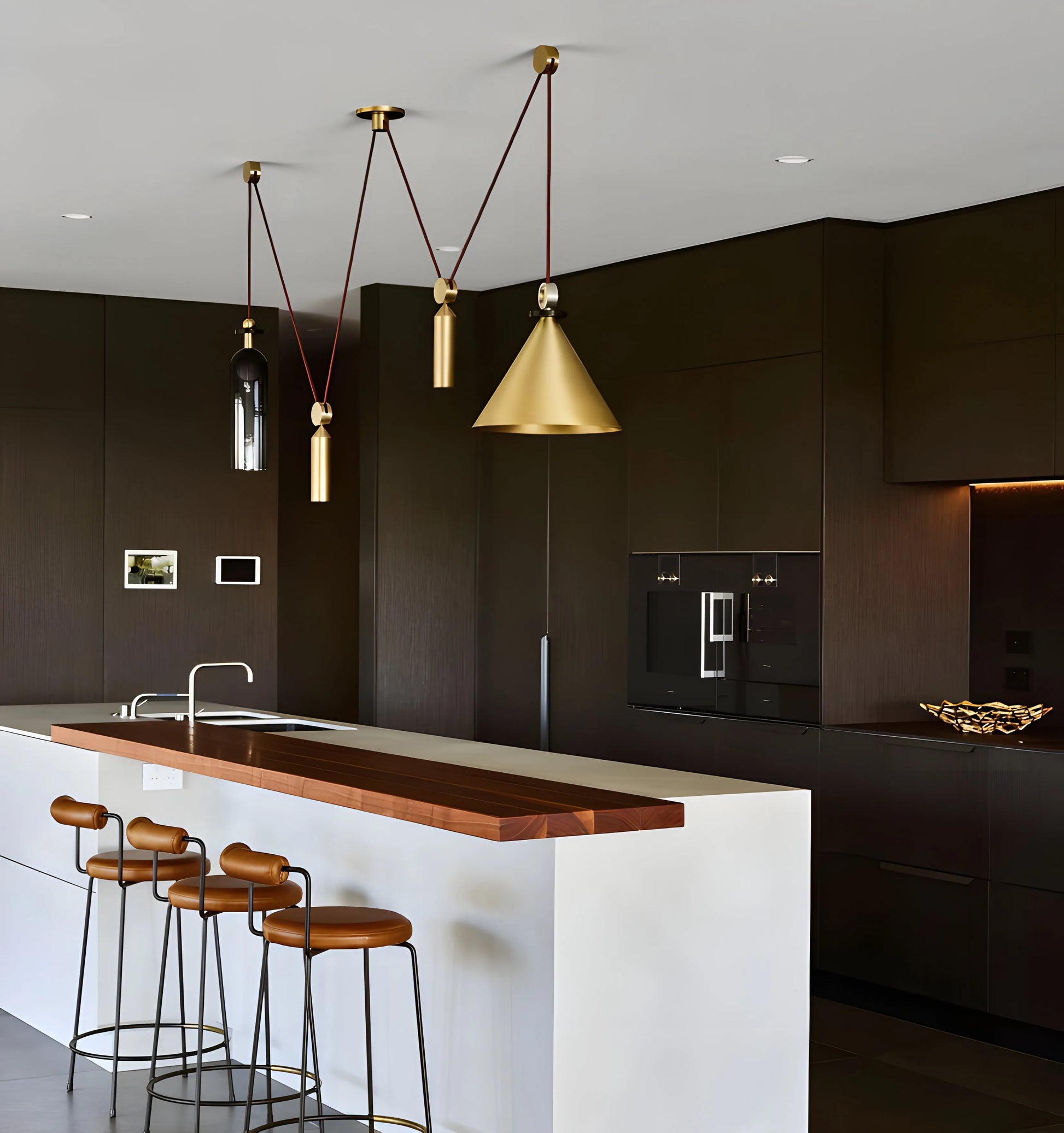 Geometric Shape Art Modern Chandelier - Yiarolight