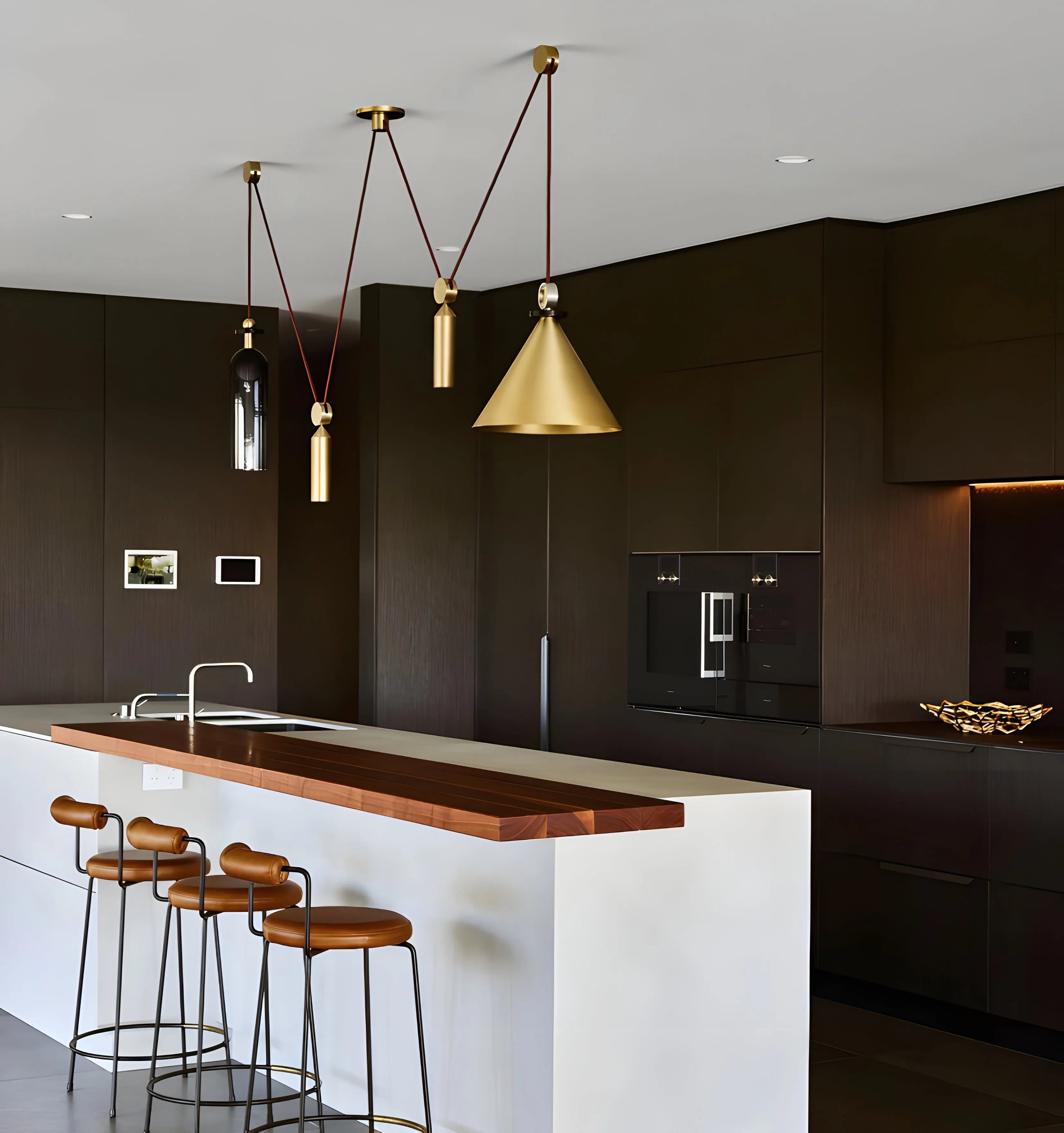 Geometric Shape Art Modern Chandelier - Yiarolight