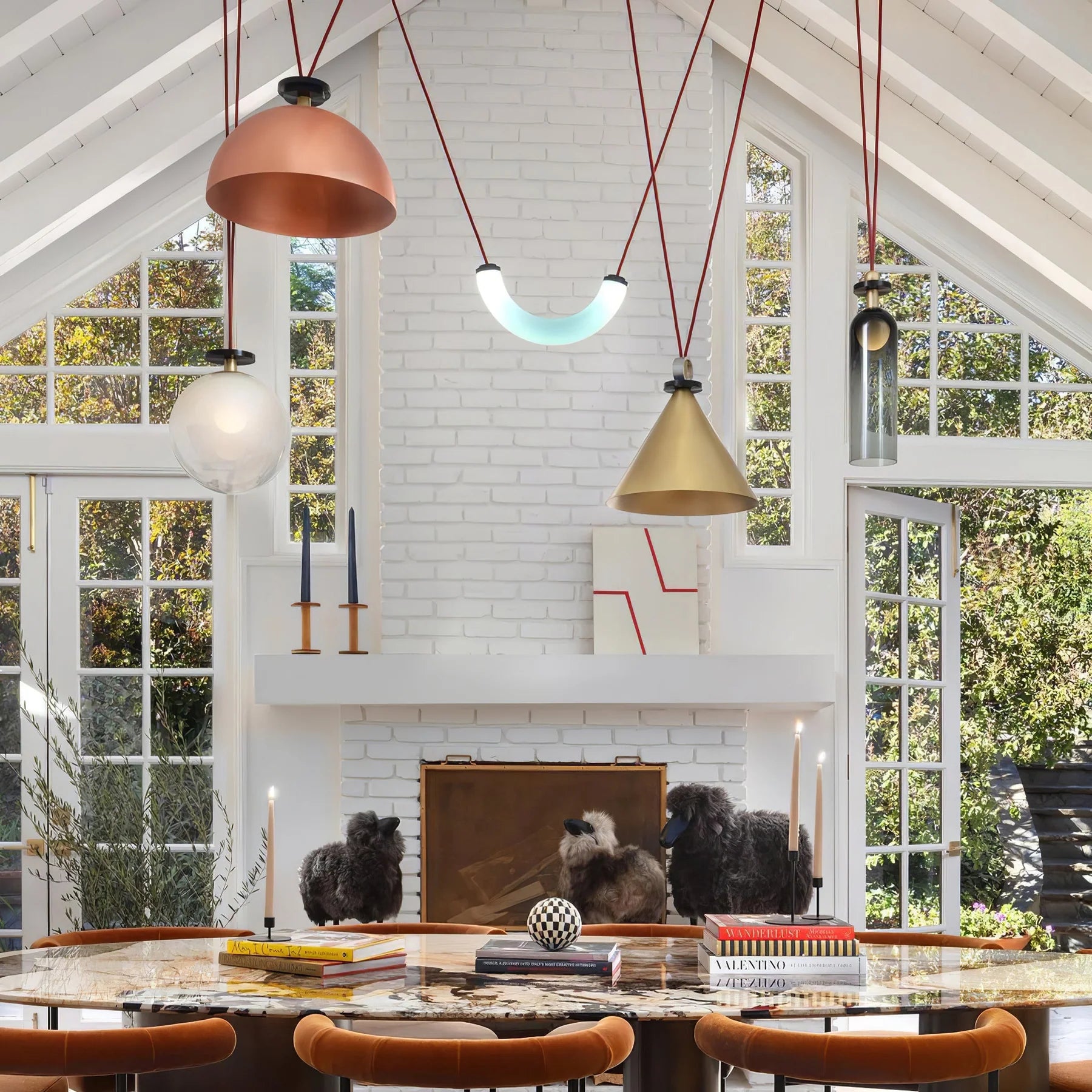 Geometric Shape Art Modern Chandelier - Yiarolight
