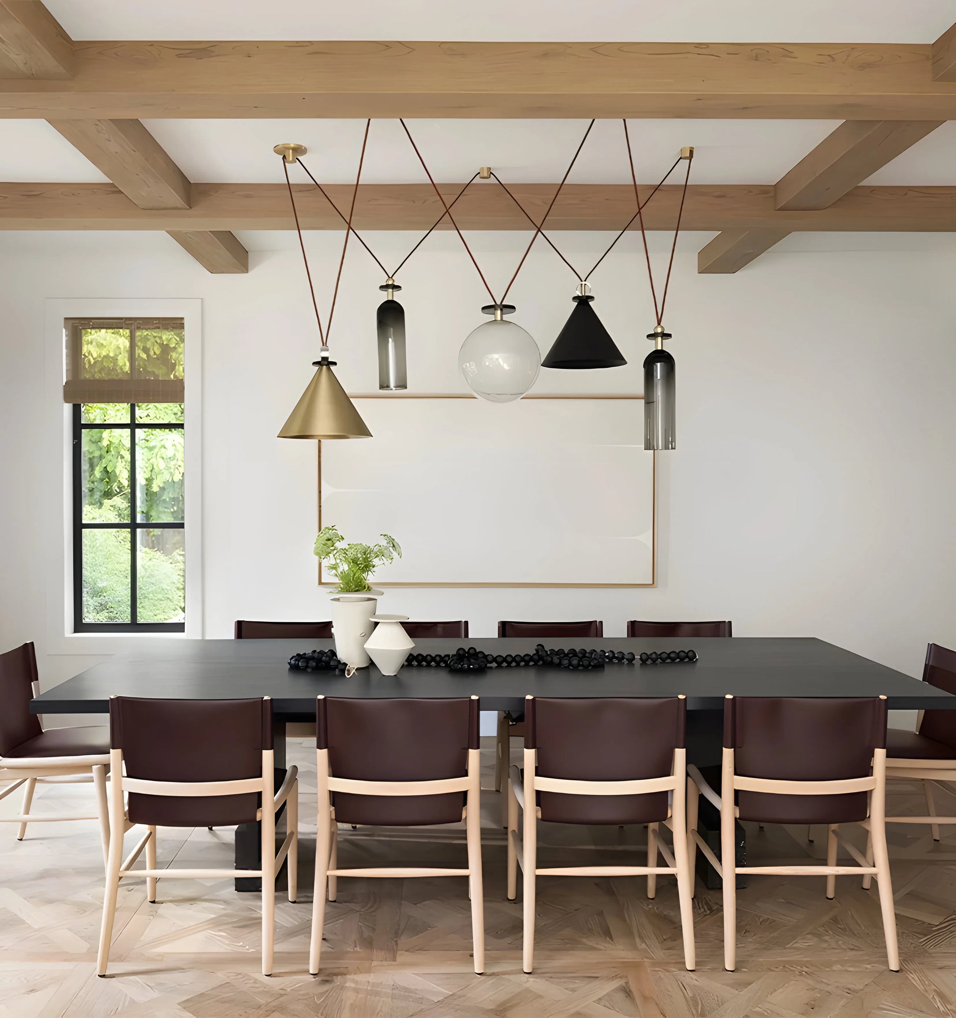 Geometric Shape Art Modern Chandelier - Yiarolight