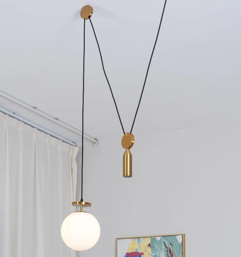 Geometric Shape Art Modern Chandelier - Yiarolight