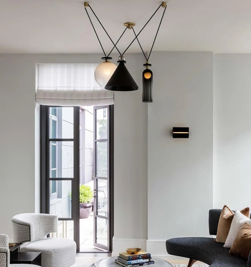 Geometric Shape Art Modern Chandelier - Yiarolight